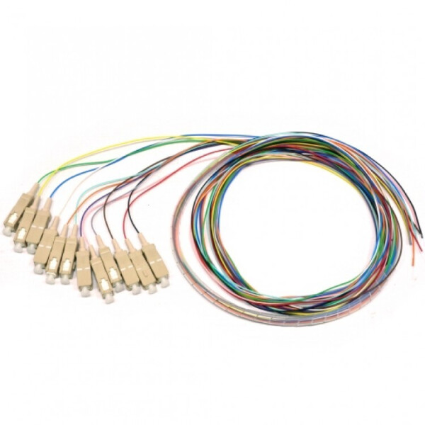 

Пигтейл оптический SC UPC 1.5 m, MM (OM3), Easy strip, 12 штук