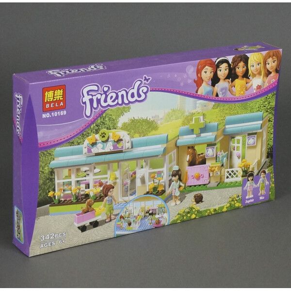 

Конструктор Friends 10169 Клиника для животных 342 детали