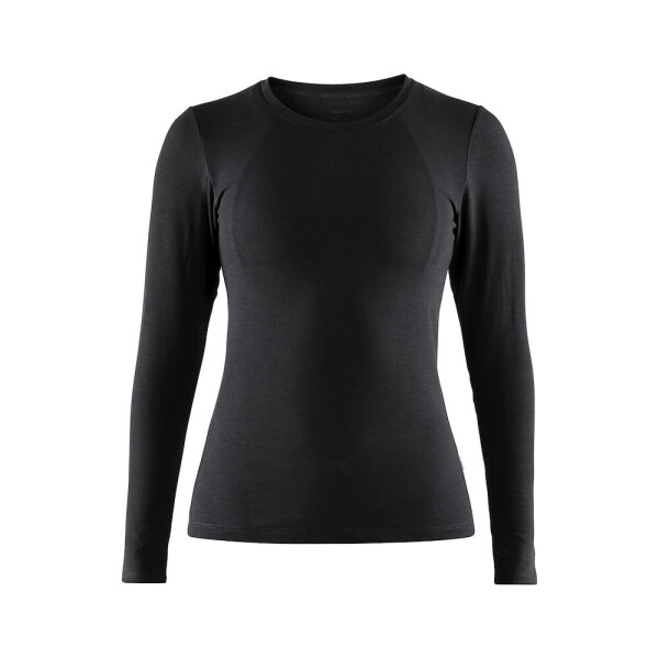 

Термобелье Craft Essential Warm RN LS Woman размер M цвет 999000 (1906583)