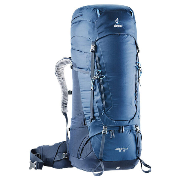 

Рюкзак Deuter Aircontact 75 + 10 цвет 3365 midnight-navy (3320719 3365)