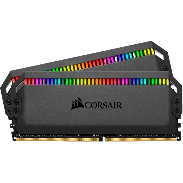 

Corsair Dominator Platinum RGB Black (CMT32GX4M2K4000C19)