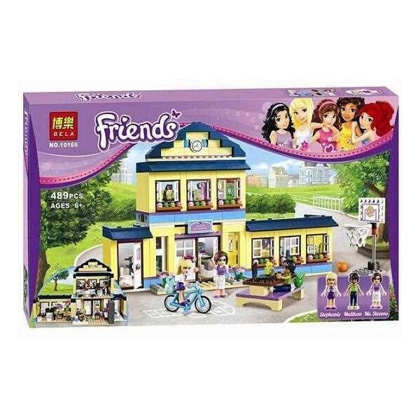 

Конструктор Friends 10166 Школа Хартлейк Сити 489 деталей