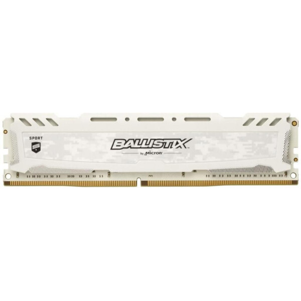 

Crucial 16 GB DDR4 2666 MHz Ballistix Sport LT White (BLS16G4D26BFSC)