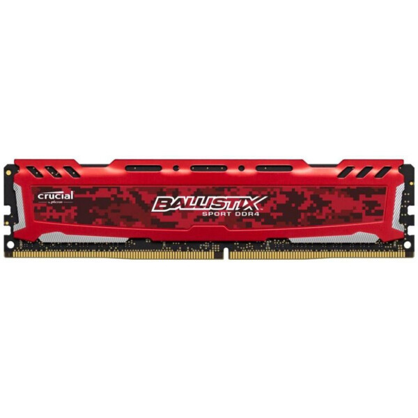 

Crucial 4 GB DDR4 2666 MHz Ballistix Sport LT Red (BLS4G4D26BFSE)
