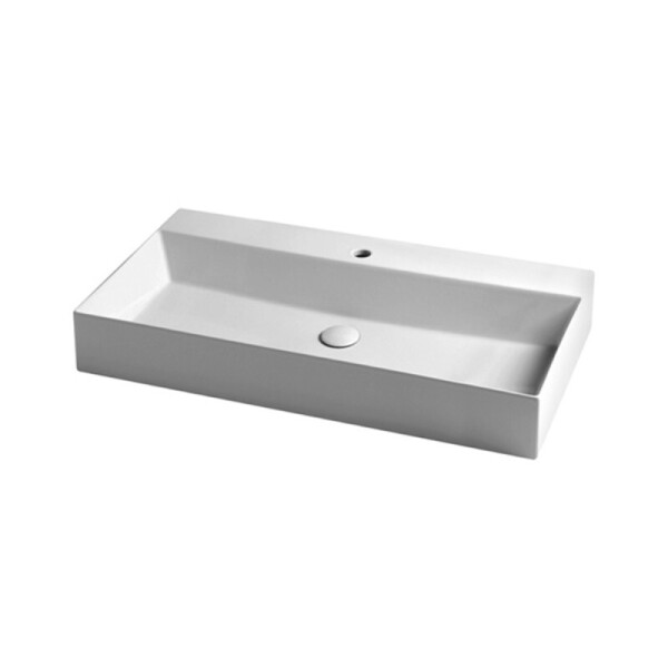 

Раковина Azzurra Elegance squared EQA102MB1 Shiny white
