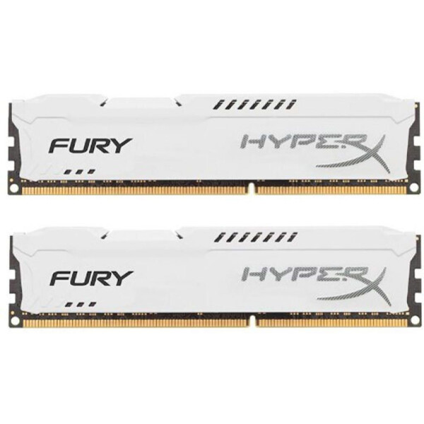 

Оперативная память DDR3 2x4GB/1866 Kingston HyperX Fury White (HX318C10FWK2/8)