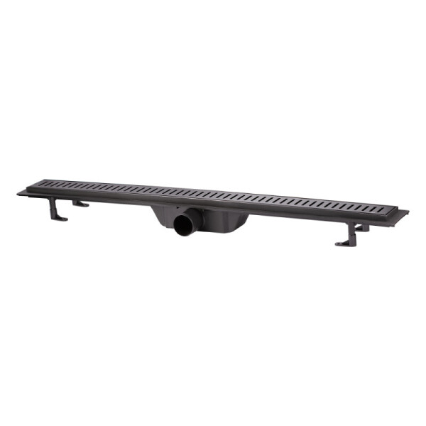 

Трап линейный Q-tap Dry FF304-900MBLA с нержавеющей решеткой 900х73