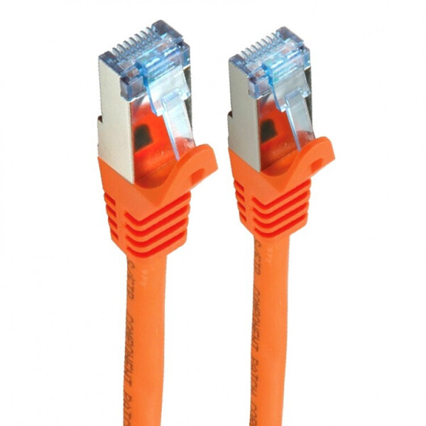 

Патч-корд S/FTP cat.6A, 1 метр, оранжевый
