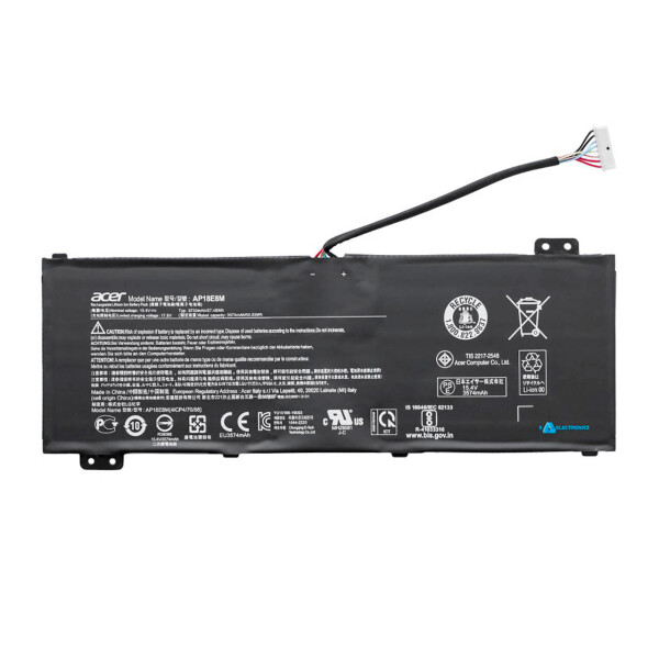 

Аккумуляторная батарея для ноутбука Acer Nitro AN514-54 (AP18E8M) ( 75545 )