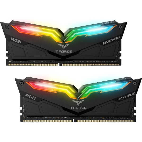 

Оперативная память Team T-Force Night Hawk RGB Black (TF1D432G3200HC16CDC01)