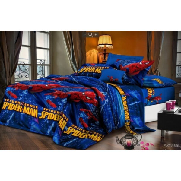 

Детское постельное белье ранфорс подростковый 2 160х215 см Кондор 2616