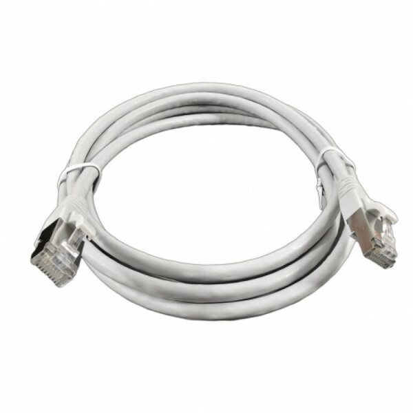 

Патч-корд F/FTP cat.6A, 10 метров, 26AWG, LSZH