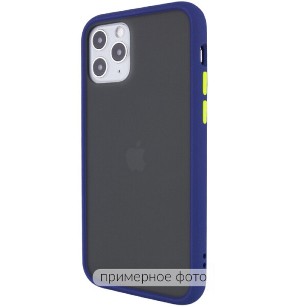 

TPU+PC чехол LikGus Maxshield для Samsung Galaxy S20 (Синий) (1068947)
