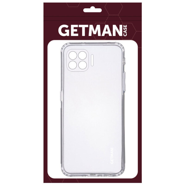 

TPU чехол GETMAN Clear 1,0 mm для Oppo A93 (Прозрачный) (1068209)