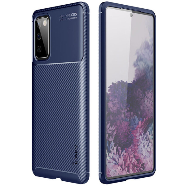 

TPU чехол iPaky Kaisy Series для Samsung Galaxy S20 FE (Синий) (1068841)