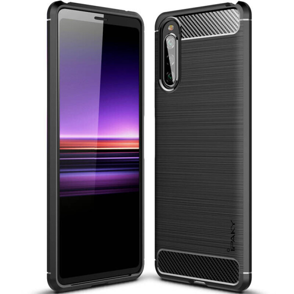 

TPU чехол iPaky Slim Series для Sony Xperia 10 II (Черный) (1068878)