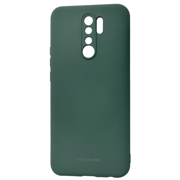 

Чехол-накладка Silicone Hana Molan Cano для Xiaomi Redmi 9 (green)