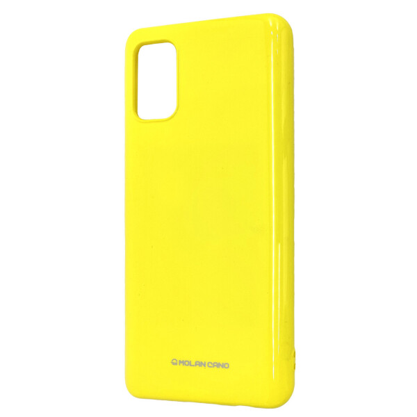 

Чехол-накладка Silicone Molan Cano Jelly Case для Samsung A41 / A415 (yellow)