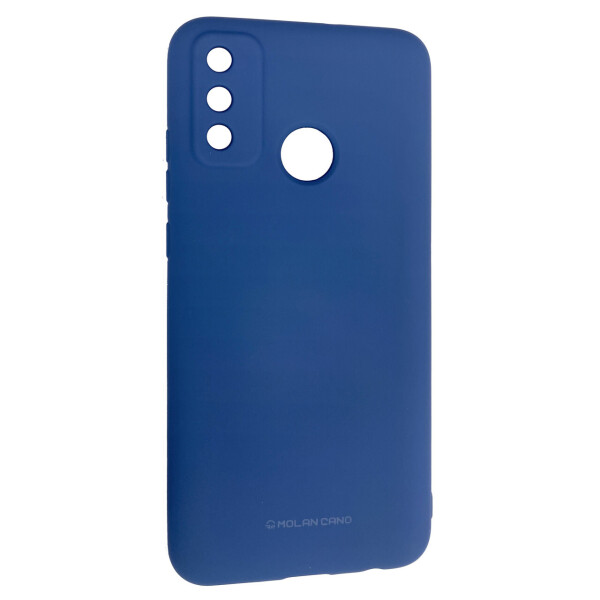 Акция на Чехол-накладка Silicone Hana Molan Cano для Huawei P Smart (2020) (blue) от Allo UA