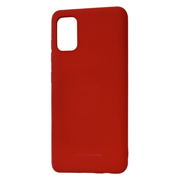 

Чехол-накладка Silicone Hana Molan Cano для Samsung A41 / A415 (red)