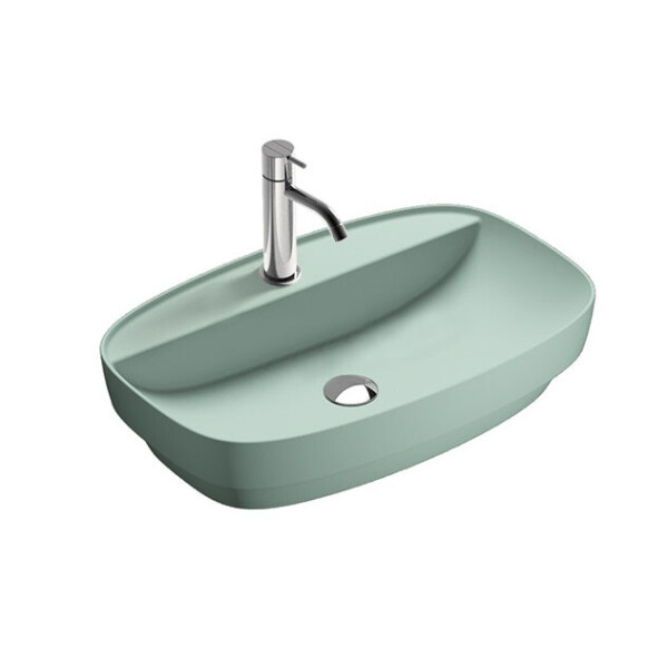 

Умывальник на столешницу Catalano Colori Green Lux 65 зеленый (165GRLXVS)
