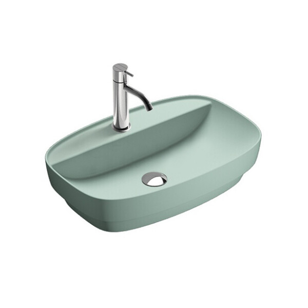 

Умывальник на столешницу Catalano Colori Green Lux 60 зеленый (160GRLXVS)