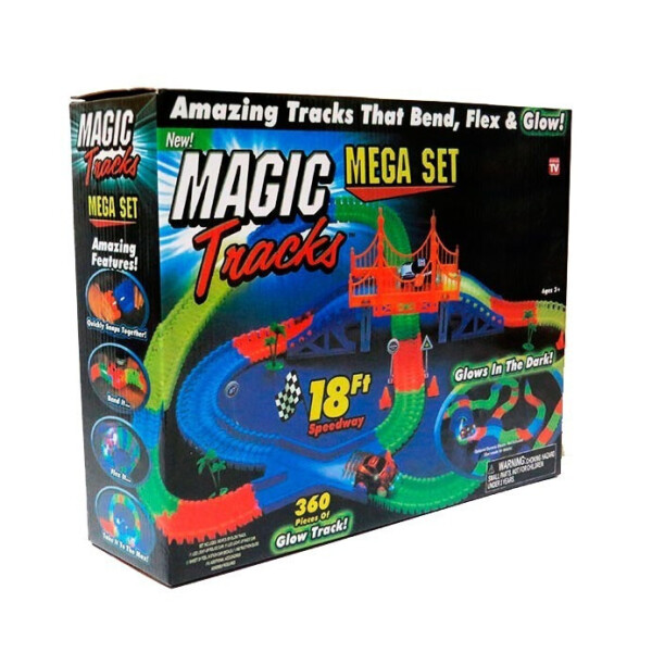 

Детская гибкая игрушечная Дорога Magic Tracks 360 деталей