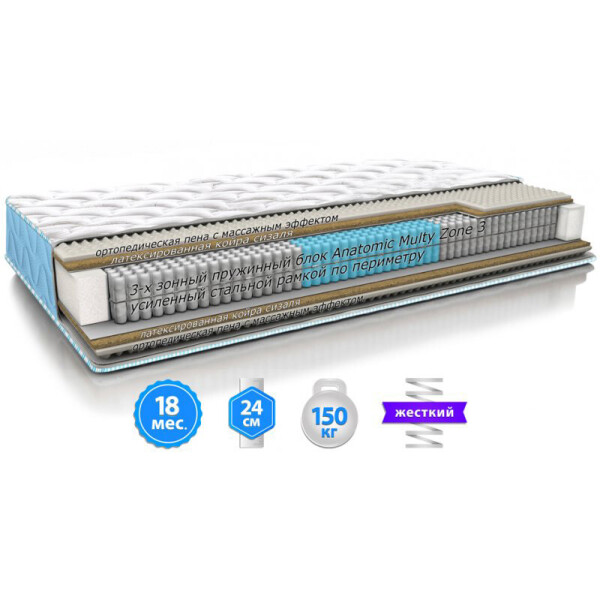 

Матрас Sleep & Fly Extra Fitness 80x200 см (2003610802000)