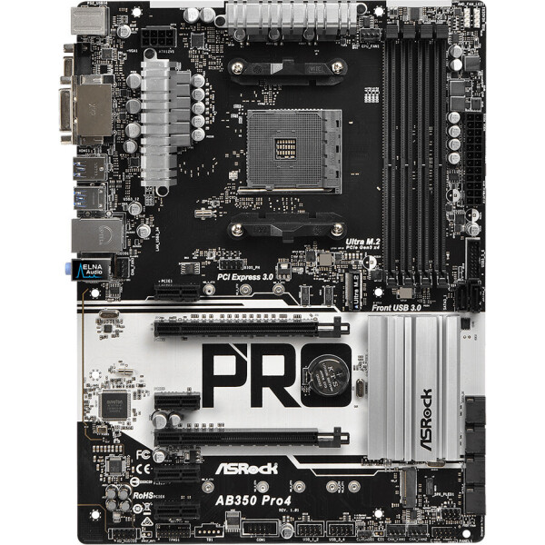 

ASRock AB350 Pro4 Socket AM4 AMD B350 "Refurbished"