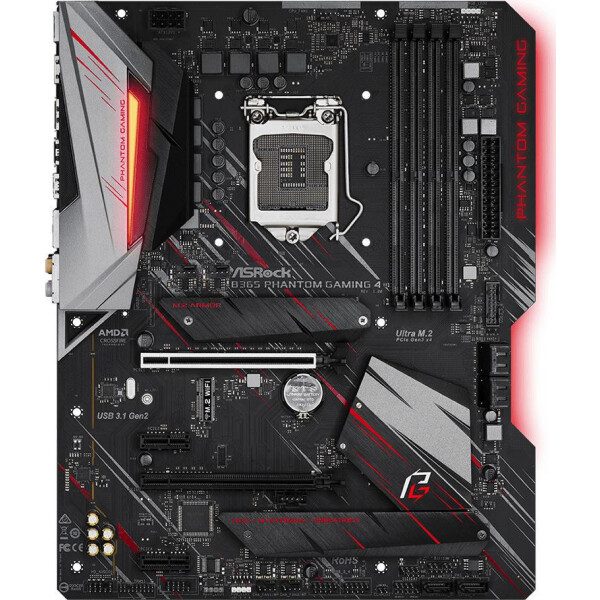 

Материнская плата ASRock B365 Phantom Gaming 4 Socket 1151