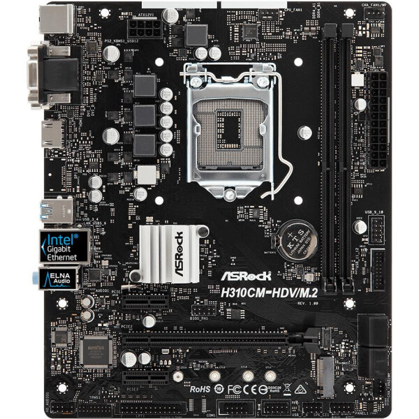 

Материнская плата ASRock H310CM-HDV Socket 1151