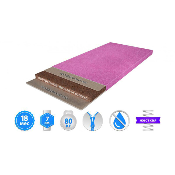 

Матрас Herbalis Kids Cocos Comfort Red 70x140 см (2004090701401)