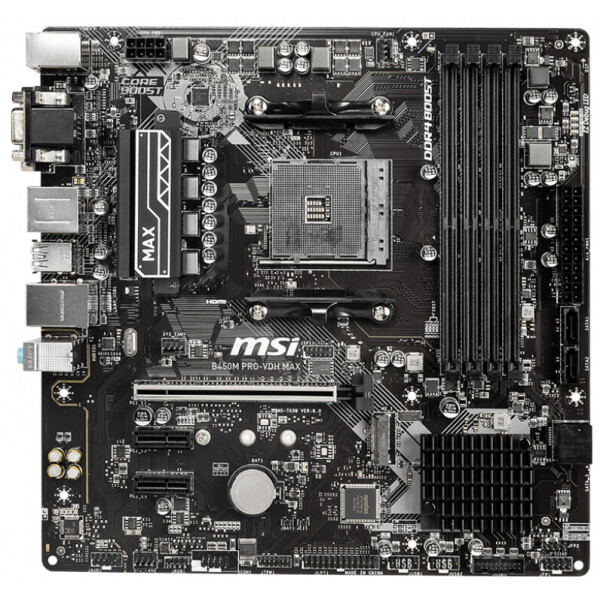 

MSI B450M PRO-VDH MAX