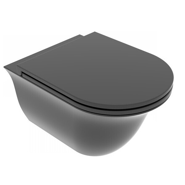 

Подвесной унитаз GSG Flut 52,5 см Smart Clean matt Black (FLWCSO003)