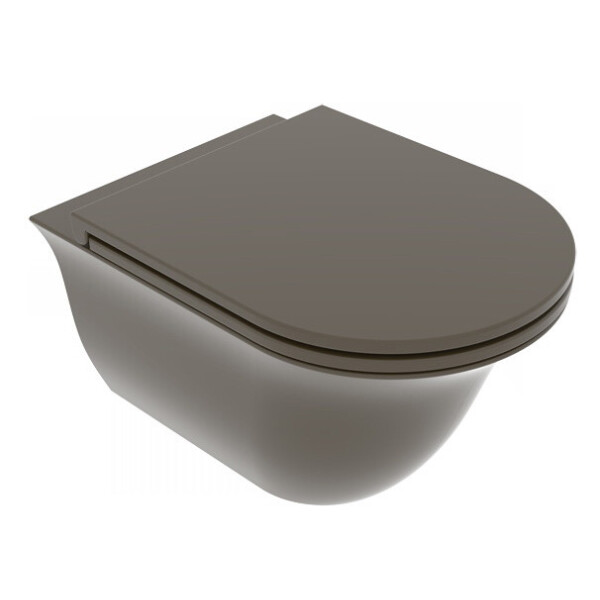 

Подвесной унитаз GSG Flut 52,5 см Smart Clean matt Coffe (FLWCSO018)