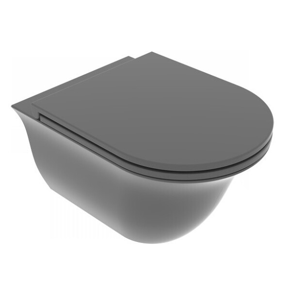 

Подвесной унитаз GSG Flut 52,5 см Smart Clean matt Ash (FLWCSO021)