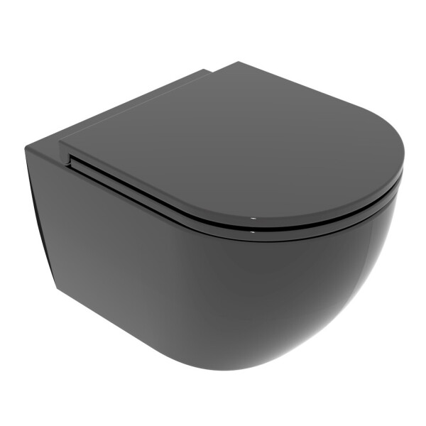 

Подвесной унитаз GSG LIKE XXS 48,5 см Smart Clean glossy Black (LKWCSOXXS002)