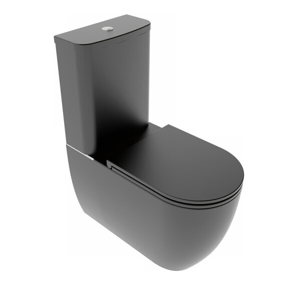

Унитаз моноблок GSG LIKE 69 см Smart Clean matt Black (LKMBL003)
