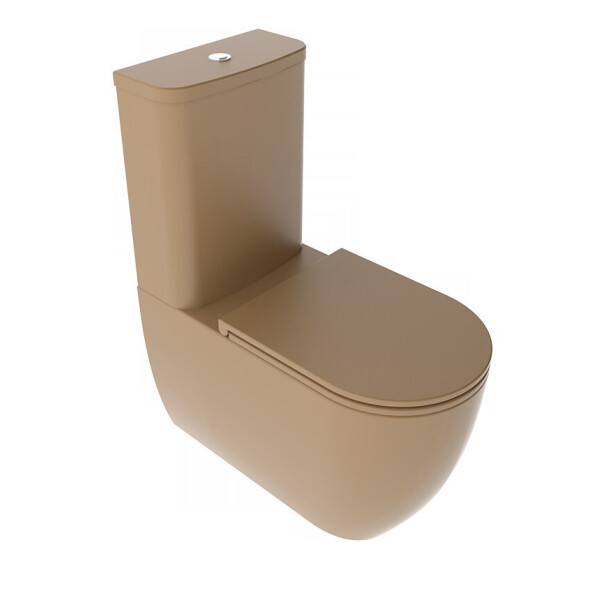 

Унитаз моноблок GSG LIKE 69 см Smart Clean matt Chestnut (LKMBL017)