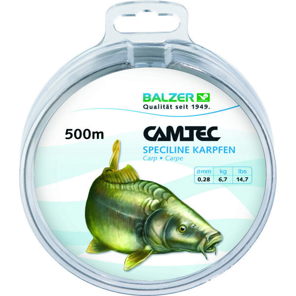 

Леска Balzer Camtec карп 0.28мм. 500м. (12162 028)