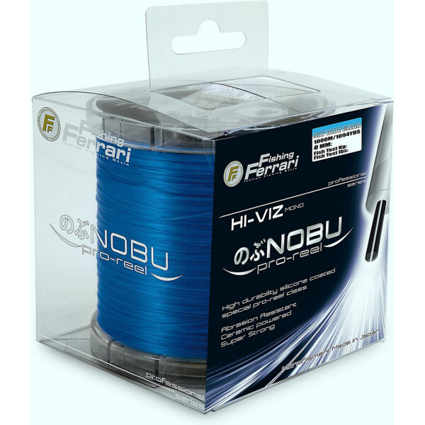 

Леска Lineaeffe FF NOBU Pro Reel 0.25мм 1000м. FishTest-10,50кг Sky Blue (голубой) Made in Japan (3700625)