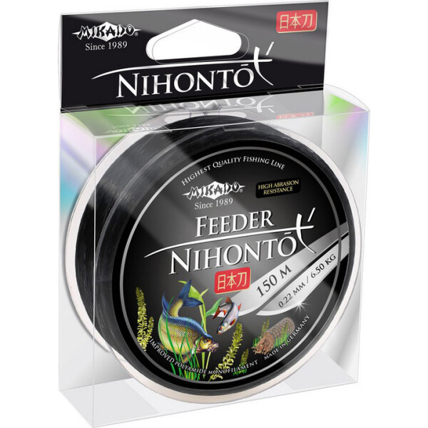 

Леска Mikado Nihonto Feeder 150м 0,26мм 8,5кг (черный) (ZNF-026)
