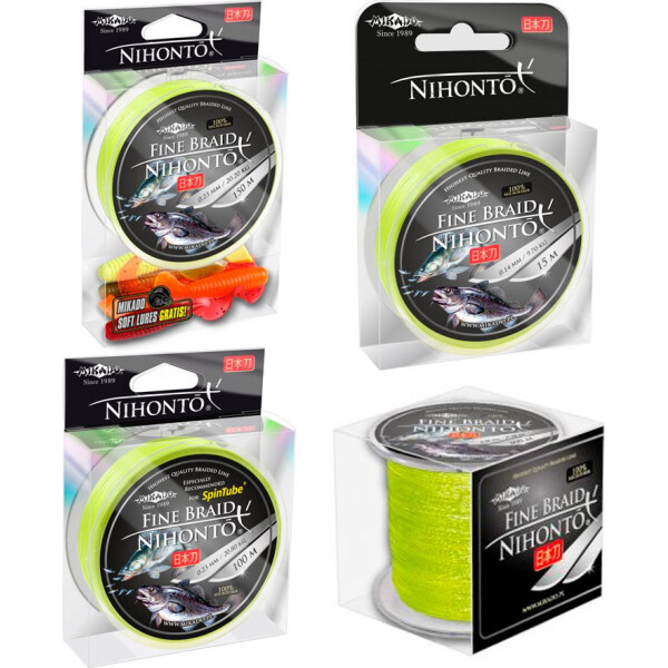 

Шнур Mikado Nihonto Fine Braid 150м 0,18мм 14,40кг fluo (Z19F-018)