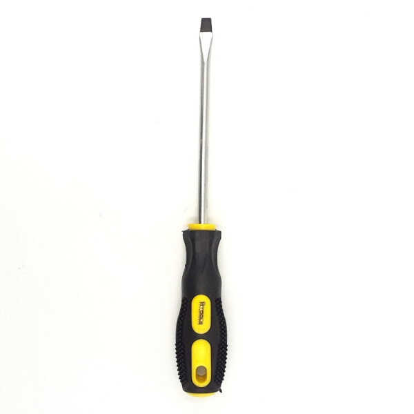 

Отвертка шлицевая SL6 * 125 мм. Рабочая часть из хром-ванадиевой стали. HTools, 39K232