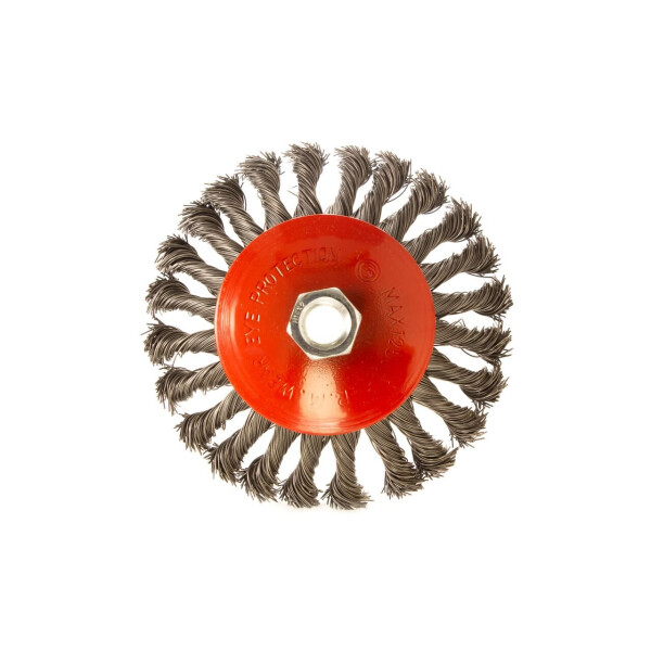 

Щетка конусная из плетеной проволоки D125 M14 HTools, 60K812