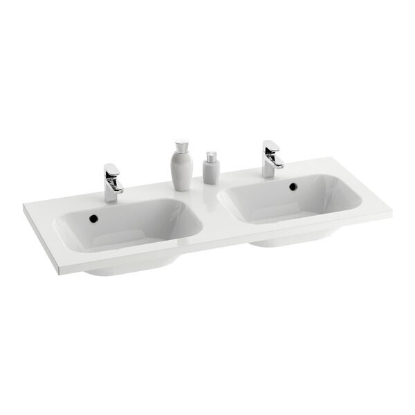

Двойной умывальник Ravak Chrome 1200 с переливом (XJG01112000)