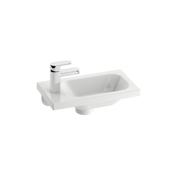 

Умывальник Ravak Chrome 400 L с отверстием (XJGL1100000)