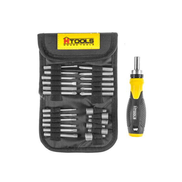 

Отвёртка с насадками 26 эл. HTools, 39K546