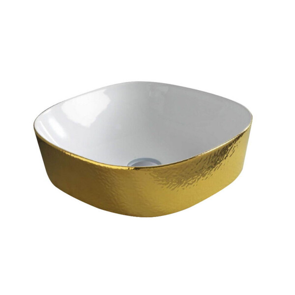 

Умывальник на столешницу ArtCeram Ghost 42, gold orange (GHL0010160)