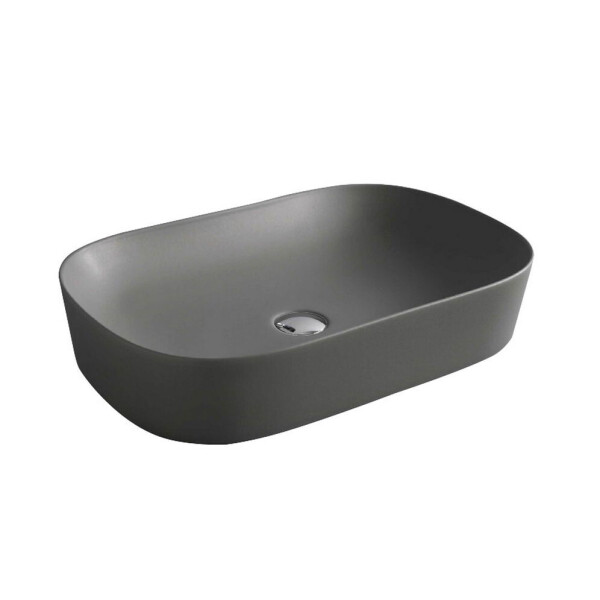 

Умывальник на столешницу ArtCeram Ghost 65, grey olive (GHL0021600)